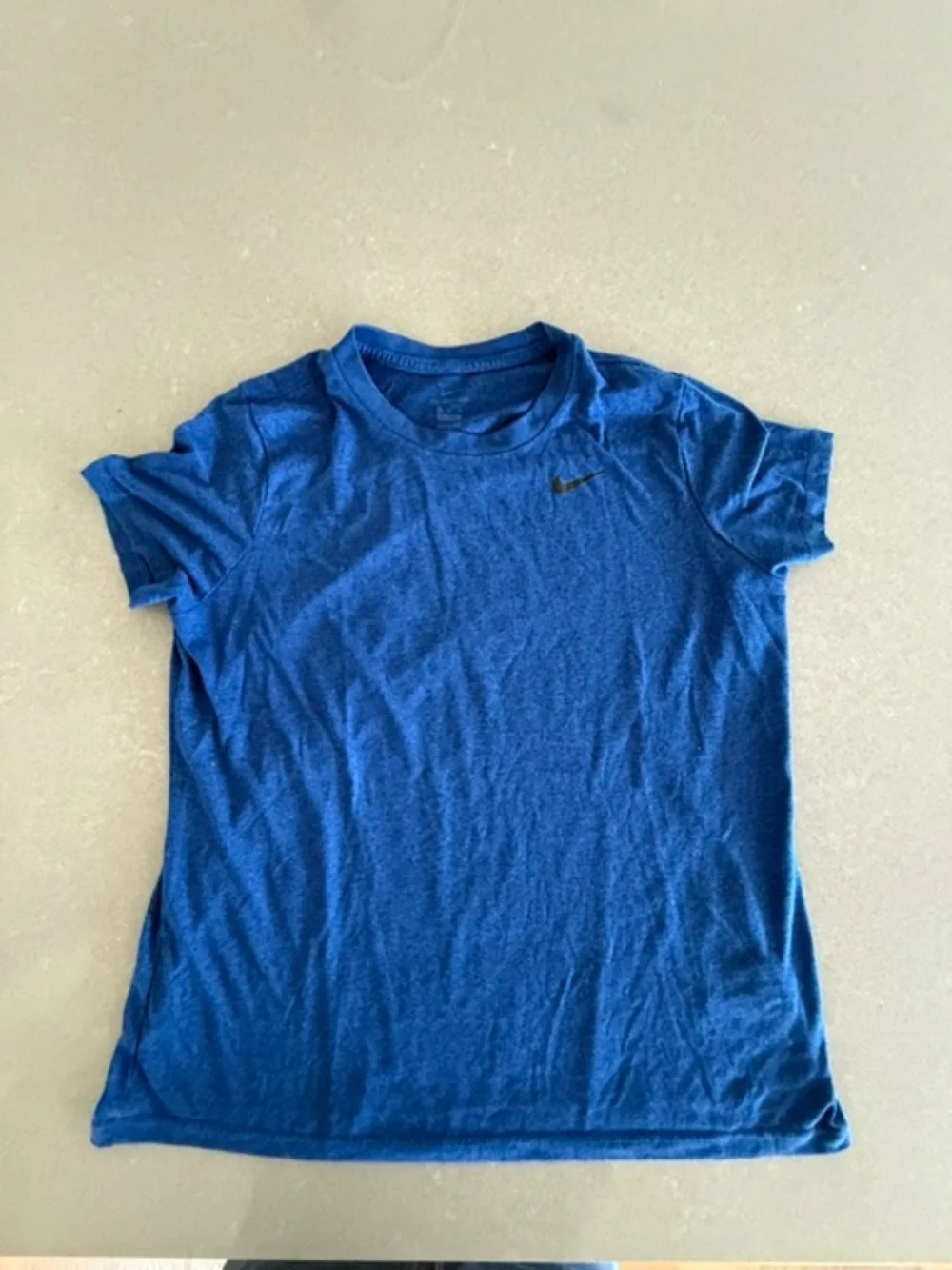 Women's Royal Blue XL Nike Athletic Crew Neck T-shirt X-Large XL